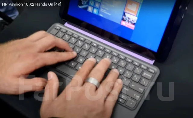 HP Pavilion x2 Detachable. 12.1", 1,6����, ��� 2048 ��, ���� 64���, WiFi: 1, Bluetooth: 1, ����������� �� 5��. ����