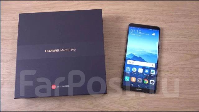 Huawei Mate 10 Pro. �/�, 128 ��, �����, 3G, 4G LTE, Dual-SIM, ����������, NFC ����