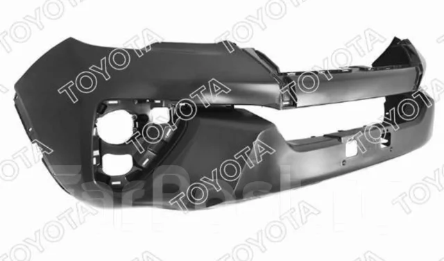 Бампер передний Toyota Fortuner 15-20 (Под ПТФ)
