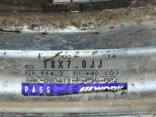 Work Schwert. 7.0x18", 5x114.3, ET48, �� 73,1���. ����