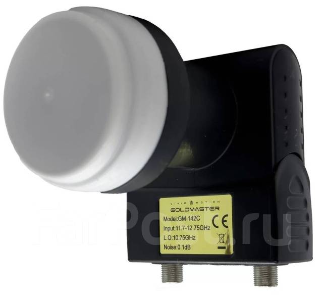 Конвертер GM-142C (Для НТВ Плюс, 2 выхода) арт.005055, новый, в наличии ...