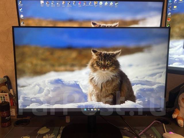 Монитор AOC 24 дюйма 75Гц 1920x1080 24B2XHM2, ЖК (LCD, LED, QLED), 24 ...