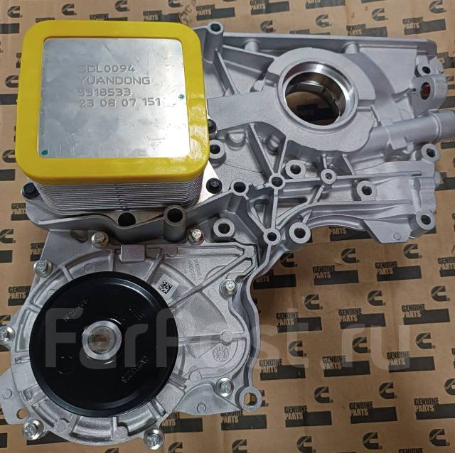 Крышка двигателя передняя Евро 3 Cummins ISF 2.8 | ГАЗель Next | Некст ...