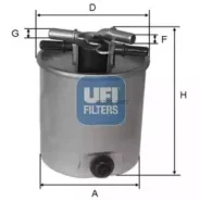 ������ ��������� Nissan Renault UFI 2402601 2402601 ����
