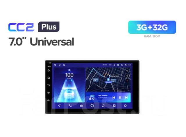 Магнитола Teyes CC2 PLUS 7 дюймов 4/32G 178*100 CC2PLUS, новый, в ...
