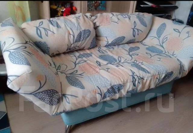 Диван-кровать, ткань, 80,0 см, 190,0 см, б/у, в наличии. Цена: 6 500₽ в ...
