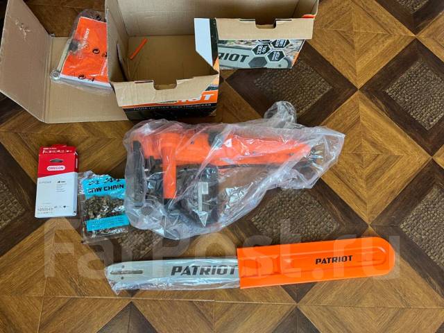 Пила цепная электрическая Patriot, б/у, в наличии. Цена: 3 500₽ во ...