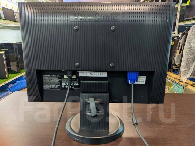 ViewSonic. 19", ���������� �� (LCD, LED, QLED) ����