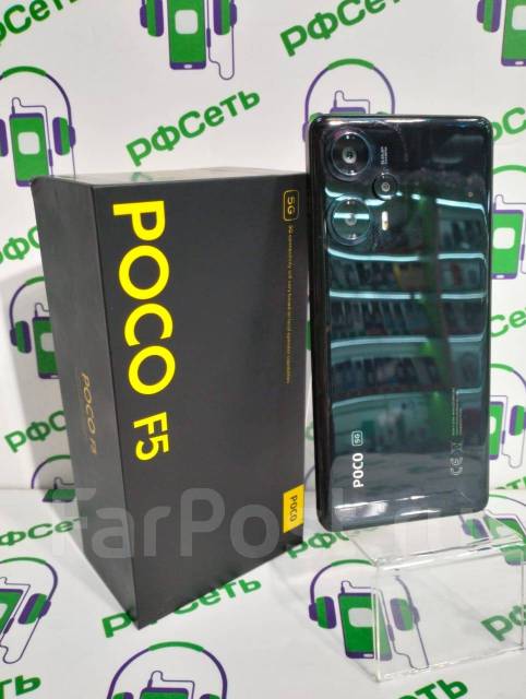 Xiaomi Poco F5 8/256Gb 64Мпикс 5000mAh 6.67" РФСеть, моноблок, черный ...