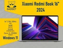 Xiaomi RedmiBook. 16", 3,2����, ��� 16 ��, ���� 512���, WiFi: 1, Bluetooth: 1, ����������� �� 8��. ����