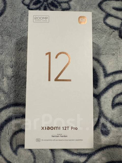 Xiaomi 12T pro 12/256 б/у, 6.67", черный, в наличии. Цена: 40 000₽ во ...
