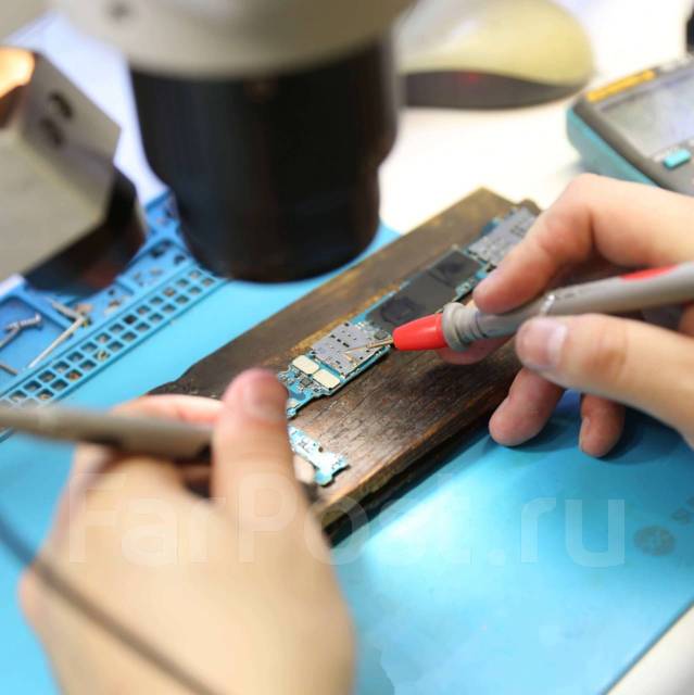 Замена Системного разъёма зарядки (гнезда) iPhone Гарантия во Владивостоке