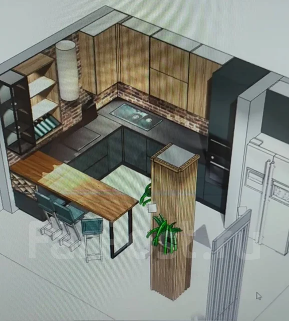 Проектирование, дизайн, планировка мебели во Владивостоке