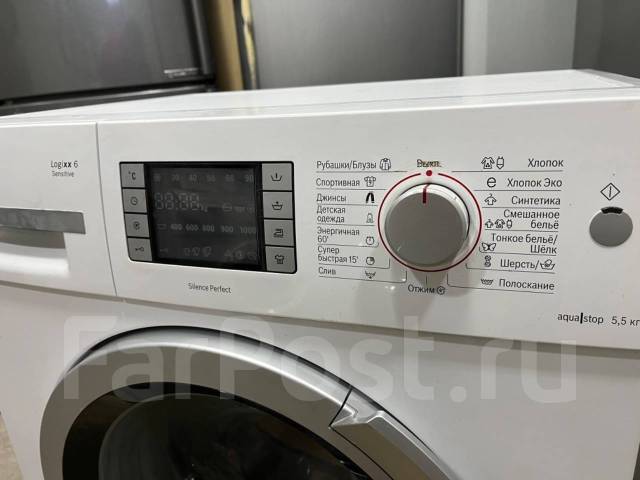 Стиральная машинка Бош 5,5 кг, Bosch, б/у, в наличии. Цена: 16 000₽ в ...