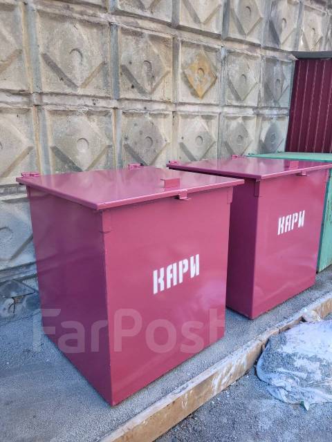 Мусорный бак, бак ТБО. контейнер под мусор, мусорный контейнер, новый ...