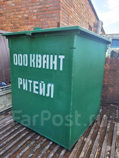 Мусорный бак, бак ТБО. контейнер под мусор, мусорный контейнер, новый ...