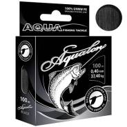 Плетёный шнур AQUA Aqualon Olive 0,40mm 100m, цвет - оливковый, новый, в  наличии. Цена: 400₽ в Хабаровске