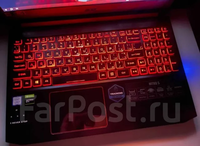 Acer Nitro 5. 15.6", 4,1����, ��� 16 ��, ���� 500���, WiFi: 1, Bluetooth: 1, ����������� �� 4��. ����