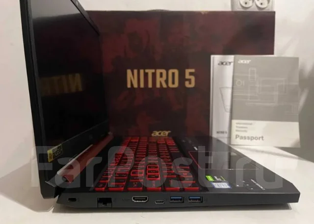 Acer Nitro 5. 15.6", 4,1����, ��� 16 ��, ���� 500���, WiFi: 1, Bluetooth: 1, ����������� �� 4��. ����