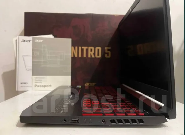 Acer Nitro 5. 15.6", 4,1����, ��� 16 ��, ���� 500���, WiFi: 1, Bluetooth: 1, ����������� �� 4��. ����