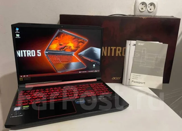 Acer Nitro 5. 15.6", 4,1����, ��� 16 ��, ���� 500���, WiFi: 1, Bluetooth: 1, ����������� �� 4��. ����