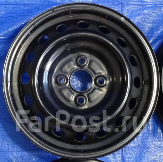 Оригинальные штампованные диски Toyota R14 5,0J 100x4. 4 шт. Отправка ...