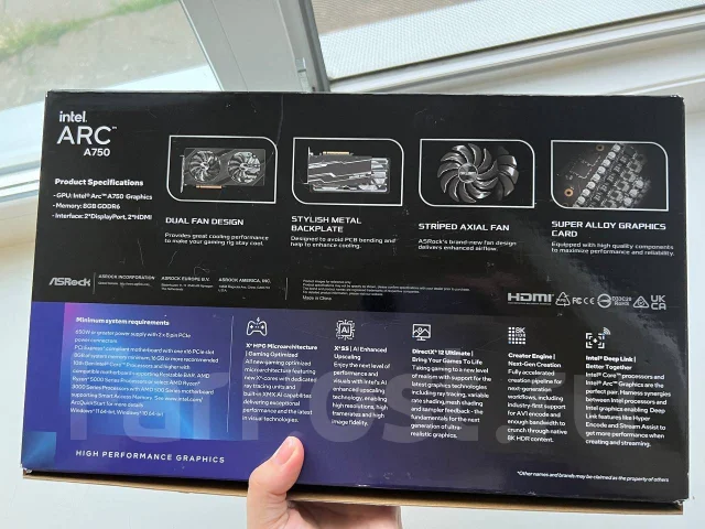 Intel Arc A750. ��� ����� �� ���������� ����