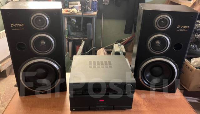 Продам колонки Denon USC-7700 с усилителем Pioneer M-J700, б/у, в ...