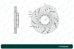 ���� ��������� ��������������� ������������� G-brake GFR-02814R ������ GFR02814R ����