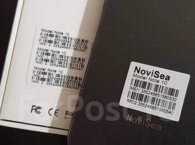 Отличный смартфон! Novisea NOTE 10 128GB, 6.67", моноблок, серый ...