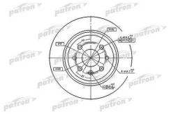 ���� ��������� ���� opel: vectra b 95-02 vectra b ������ Patron PBD2772 Opel: 569117 569209. Vauxhall: 90512909 Opel Vectra B (36_). Opel Vectra B PBD...