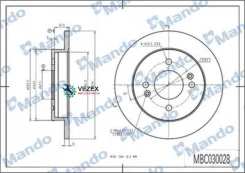 ���� ��������� ������ ��� 258*10*41 3 KIA Mando MBC030029 MBC030029 ����