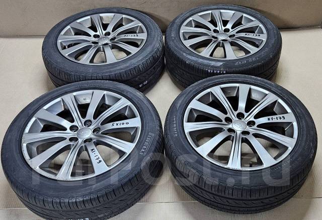 Диски Subaru R17 7.0 +55 5х100 + шины Pirelli 215/50R17 (ЛЕТО ), 17", 1 ...