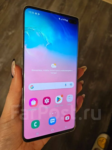 Samsung Galaxy S10+. �/�, 128 ��, ����� ����