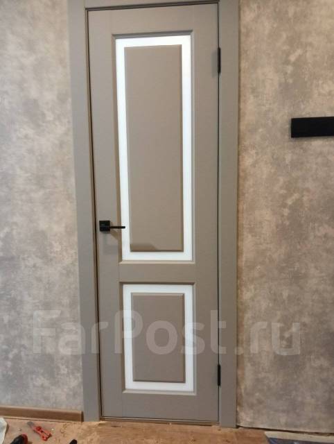 Установка межкомнатных дверей, врезка замков, отделка откосов, плотник ...