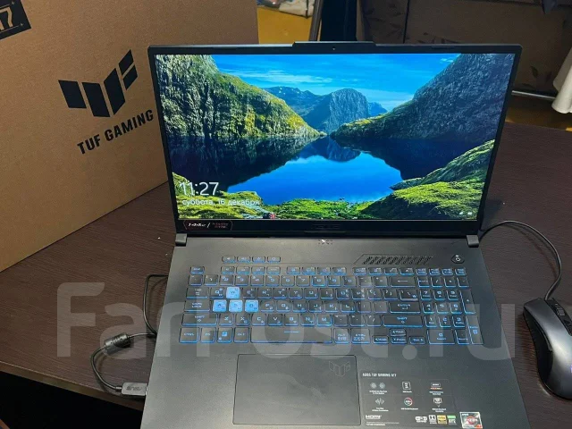 Asus TUF Gaming A17. 17.3", 3,2����, ��� 16 ��, ���� 500���, WiFi: 1, Bluetooth: 1, ����������� �� 10��. ����