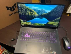 Asus TUF Gaming A17. 17.3", 3,2����, ��� 16 ��, ���� 500���, WiFi: 1, Bluetooth: 1, ����������� �� 10��. ����