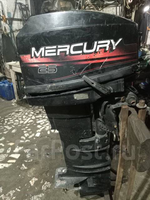 Продам лодочный мотор Меркурий 25, Mercury, 25,00 л.с. L (508 мм), 2002 ...