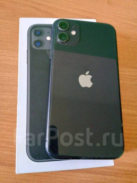 Айфон 11, Apple iPhone 11, 128 gb, 128 гб, 6.10", черный, б/у, в ...