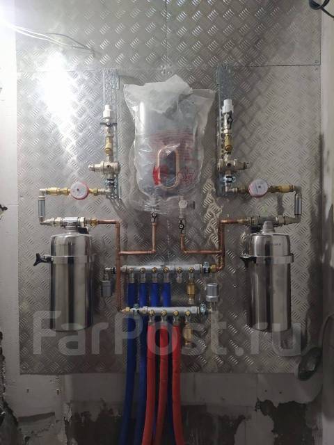 Монтаж сантехники, замена канализации, монтаж отопления, монтаж рехау ...