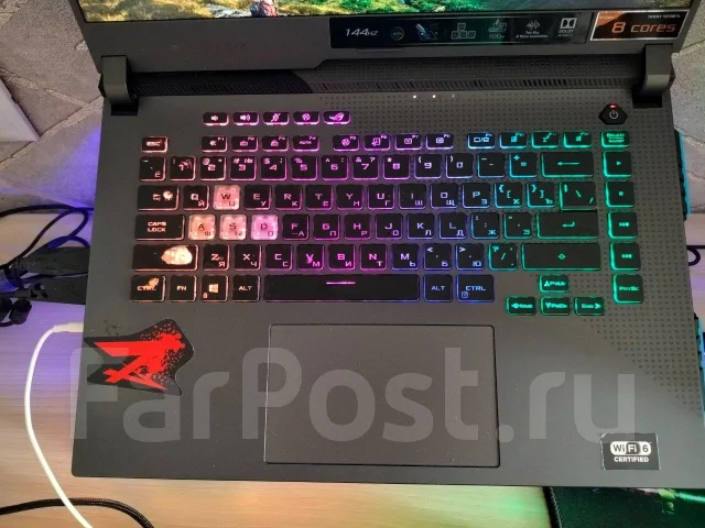Asus ROG Strix G15. 15.6", 3,2����, ��� 16 ��, ���� 1 000���, WiFi: 1, Bluetooth: 1, ����������� �� 4��. ����
