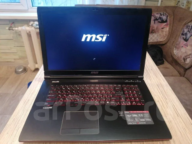 MSI GE72 2QF Apache Pro. 17.3", ��� 16 ��, WiFi: 1, Bluetooth: 1 ����