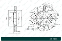 ���� ��������� ��������������� ������������� G-brake GFR-21832L ����� Gbrake GFR21832L GFR21832L ����