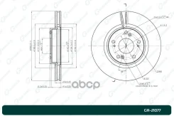 ���� ��������� ������������� G-brake GR-21077 Gbrake GR21077 GR21077 ����