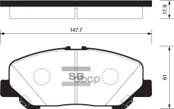 ������� ��������� ��������, �������� Sangsin Brake SP2183 SP2183 ����