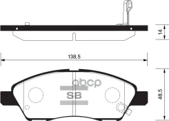 ������� ��������� ��������, �������� Sangsin Brake SP2084 SP2084 ����