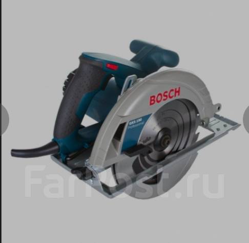 Циркулярная пила Bosch GKS 190, б/у, в наличии. Цена: 10 000₽ во ...