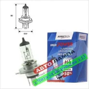 ���������� ����� ����� - Avantech H4 12V 60/55W HIGH Power +50% P43t AB0013, �� AB0013 ����
