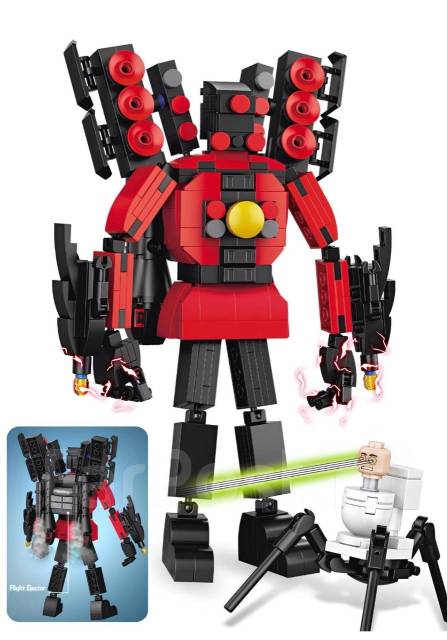 Lego Skibidi toilet. Конструктор Лего. СпикерМен Титан(улучшенный ...