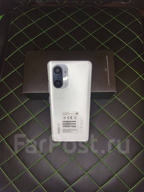 Poco F3, 128 гб, 6.67", моноблок, белый, б/у, в наличии. Цена: 15 000 ...